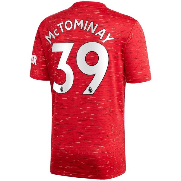 Maglia Manchester United NO.39 McTominay Prima 20/21 Rosso